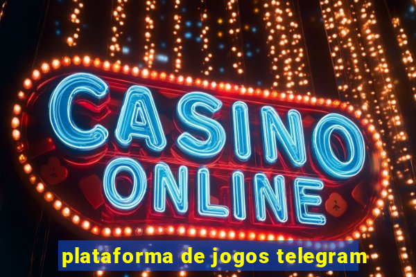 plataforma de jogos telegram